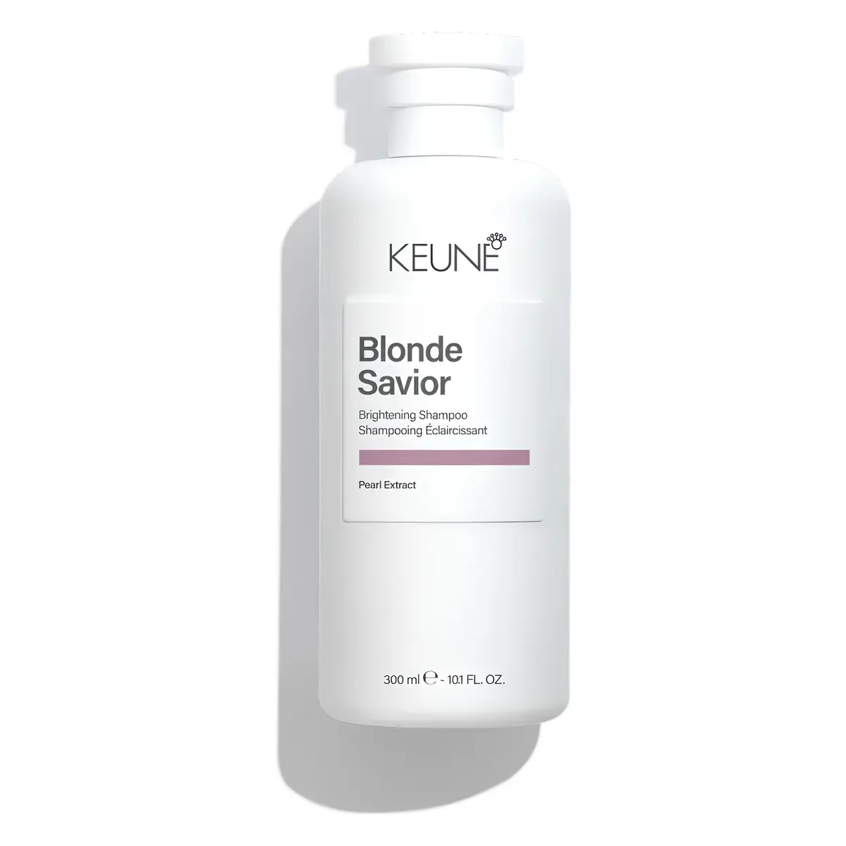 Blonde Savior Brightening Shampoo Keune 300ml – champú profesional para cabello rubio que realza la luminosidad y el brillo