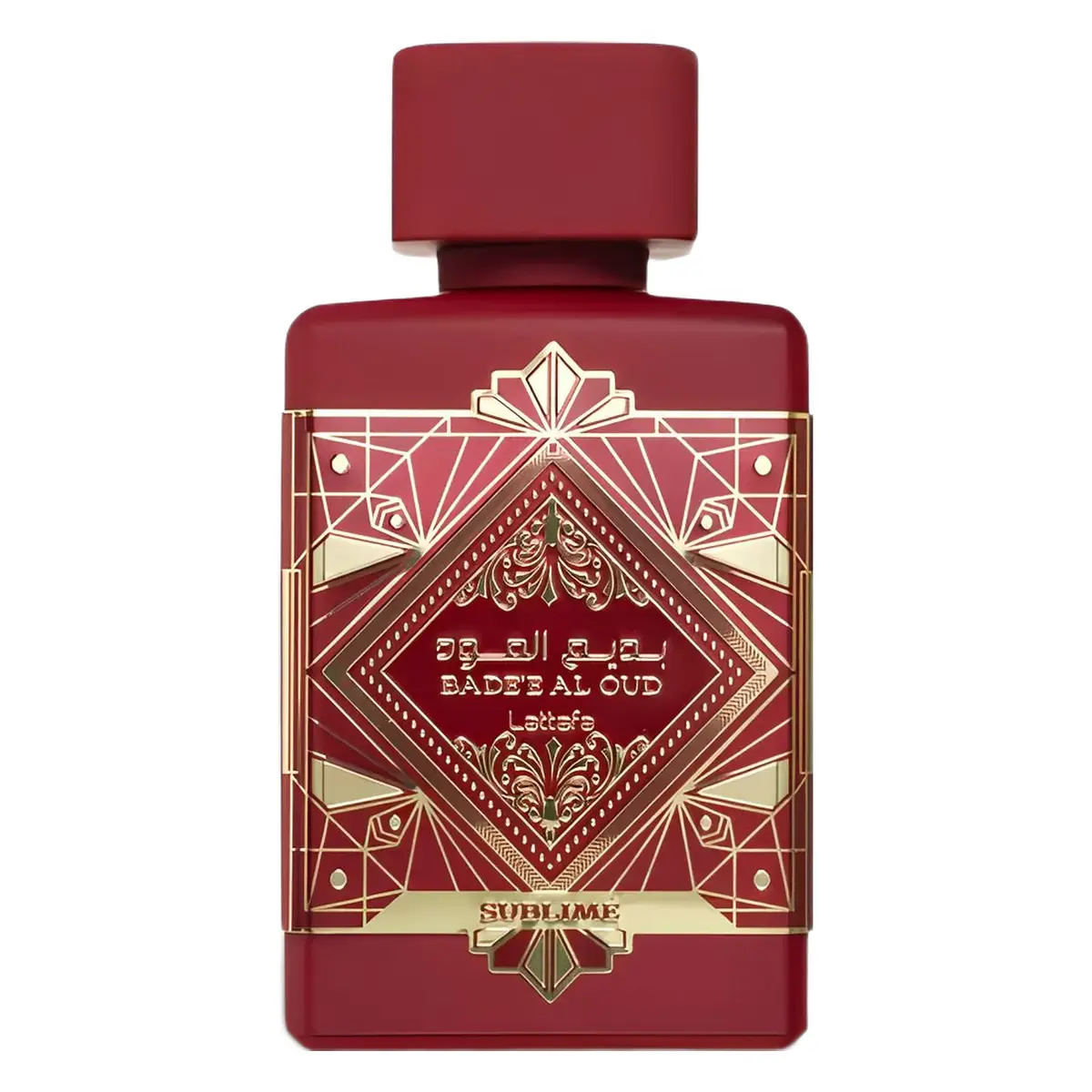 Badee Al Oud Sublime Lattafa perfume árabe frutal dulce unisex 100 ml