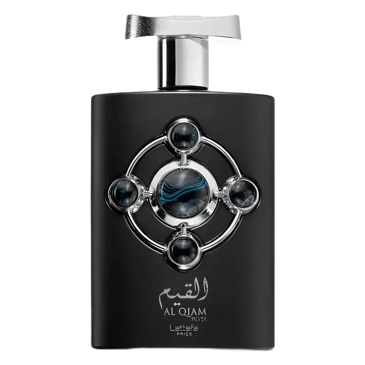 Al Qiam Silver Lattafa Pride perfume árabe amaderado aromático unisex 100 ml