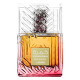 Khamrah Dukhan Lattafa perfume árabe ahumado oriental unisex 100 ml