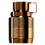 Perfume árabe Armaf Odyssey Aoud para hombre con oud y especias cálidas