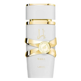 Perfume árabe Yara Moi de Lattafa 100ml con flores blancas, vainilla y almizcle cremoso