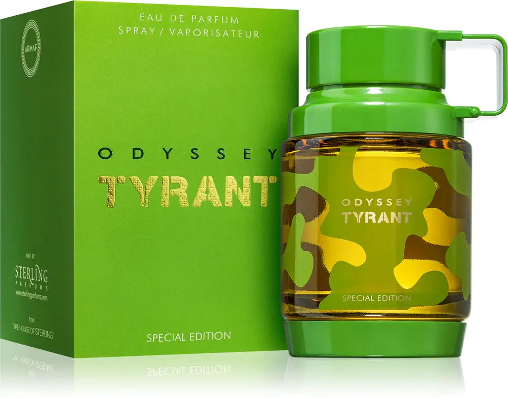 Frasco Armaf Odyssey Tyrant Eau de Parfum hombre colección Odyssey