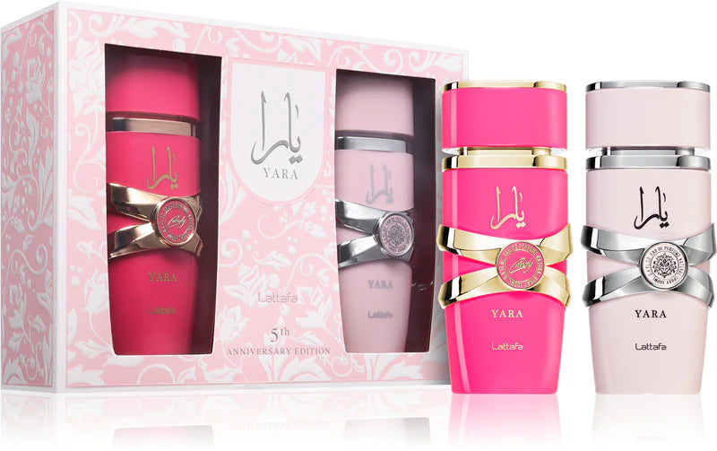 Envase especial Yara 5th Anniversary Edition Lattafa